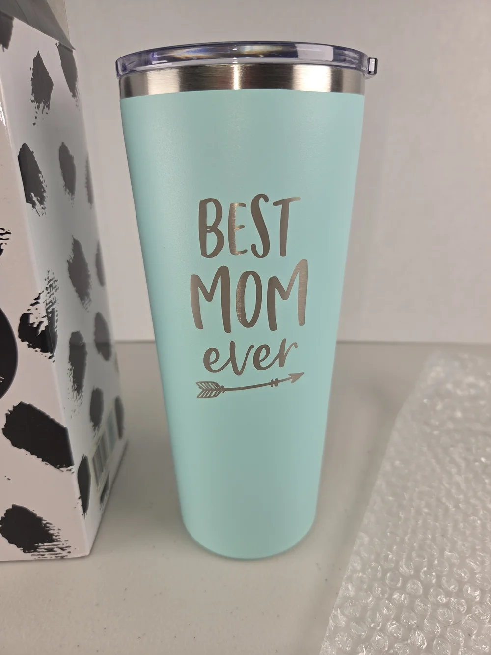 Brand New In Box Best Mom Ever Mint Travel Tumbler